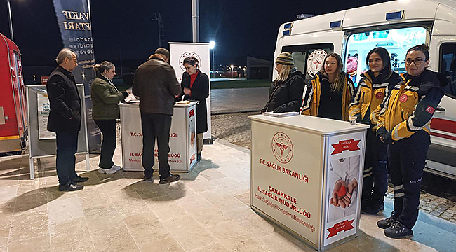 ANADOLU HAMİDİYE TABYASI'NDA "RAMAZANDA SAĞLIK" ETKİNLİĞİ