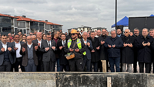 BİGA'DA KREŞ VE GÜNDÜZ BAKIMEVİ PROJESİNİN TEMELİ ATILDI