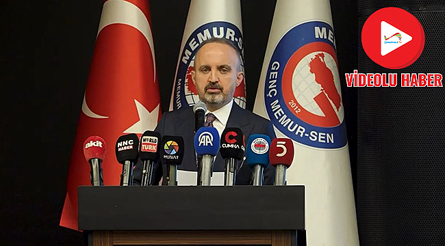 BÜLENT TURAN'DAN ORTADOĞU MESAJI: "BEN KIZDIM BOMBALARIM ANLAYIŞI HUKUK OLAMAZ"