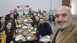 ÇAN'DA ACİL SAĞLIK PERSONELİYLE İFTAR BULUŞMASI