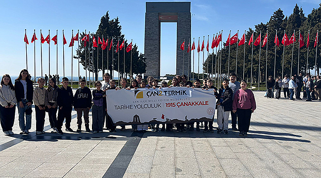 ÇAN2 TERMİK SANTRALİ, 3. YILINDA DA GENÇLERİ ÇANAKKALE'NİN TARİHİ MİRASIYLA BULUŞTURDU