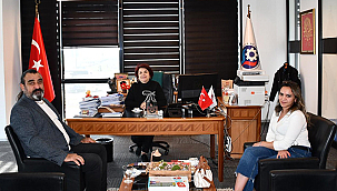 ÇANAKKALE 15 TEMMUZ DEMOKRASİ OTOGAR MÜDÜRÜ, ÇTSO'YU ZİYARET ETTİ