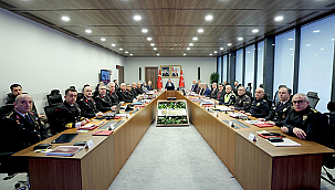 ÇANAKKALE'DE RAMAZAN BAYRAMI GÜVENLİK TEDBİRLERİ GÖRÜŞÜLDÜ