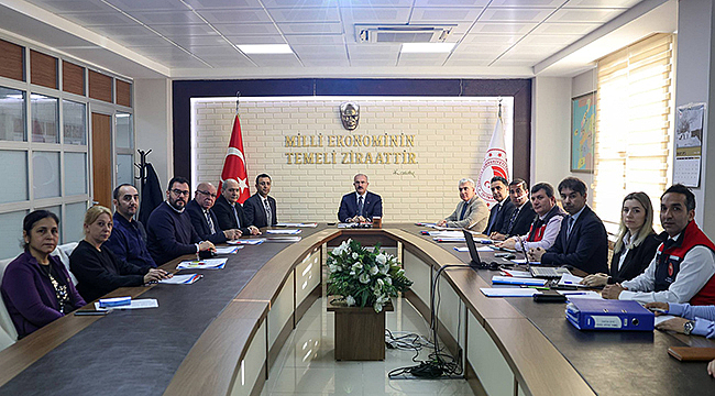 ÇANAKKALE'DE TOPRAK KORUMA KURULU TOPLANTISI YAPILDI