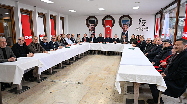 CHP İL BAŞKANLIĞINDA BAYRAMLAŞMA