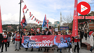CHP'Lİ GENÇLERDEN YÜRÜYÜŞ