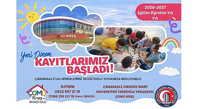 ÇOMÜ KREŞ VE ANAOKULUNDA FİYAT ARTIŞI YOK