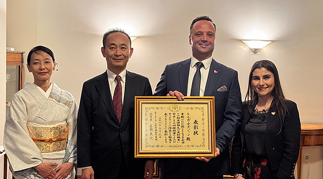 ÇOMÜ ÖĞRETİM ÜYESİNE JAPONYA'DAN ANLAMLI ÖDÜL