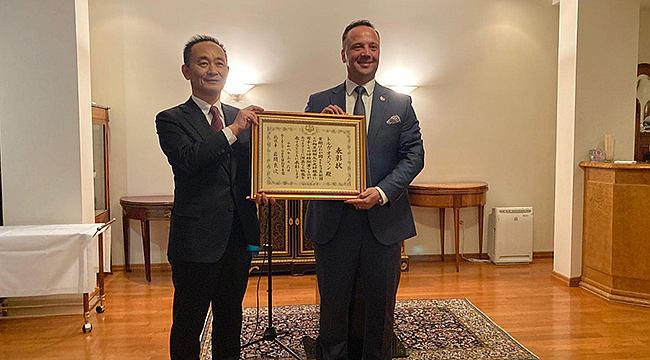 ÇOMÜ ÖĞRETİM ÜYESİNE JAPONYA'DAN ANLAMLI ÖDÜL