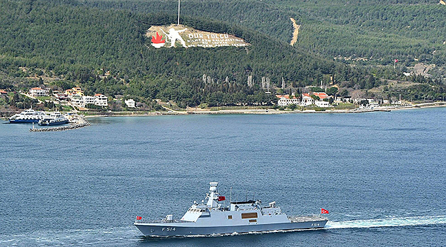 DENİZ KUVVETLERİ'NE AİT SAVAŞ GEMİLERİ ÇANAKKALE'DE ZİYARETE AÇILIYOR