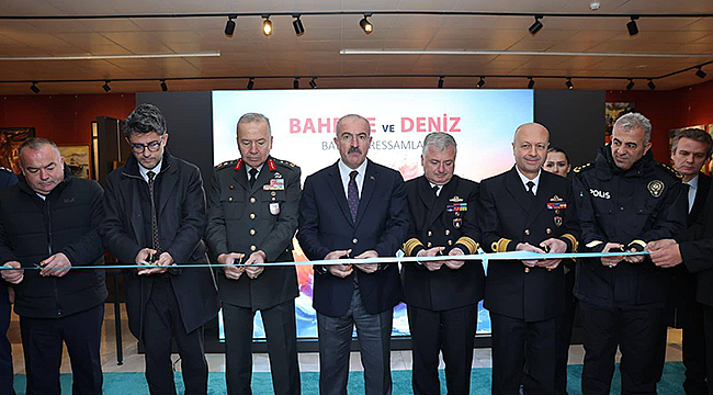 DENİZ MÜZESİ'NDE "BAHRİYE VE DENİZ" SERGİSİ AÇILDI