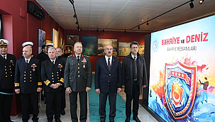 DENİZ MÜZESİ'NDE "BAHRİYE VE DENİZ" SERGİSİ AÇILDI