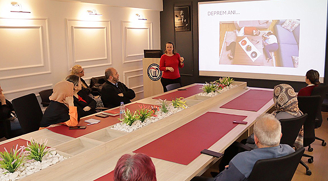 DEPREM HAFTASI KAPSAMINDA "DEPREM VE SAĞLIK" SÖYLEŞİSİ GERÇEKLEŞTİRİLDİ