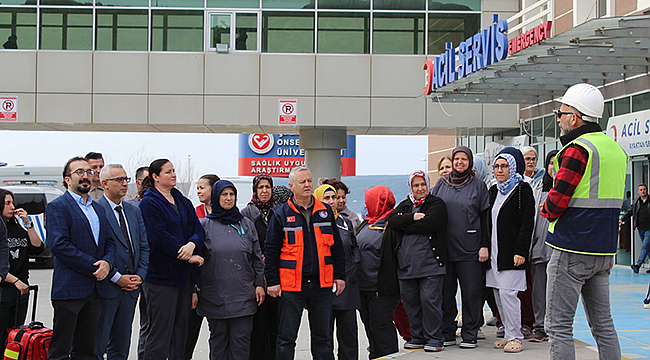  "DEPREMDE SAĞLIK VE DAYANIKLILIK" ETKİNLİĞİ DÜZENLENDİ