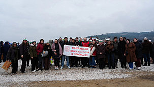 GÜZELYALI'DA 5 BİN FİDAN TOPRAKLA BULUŞTU