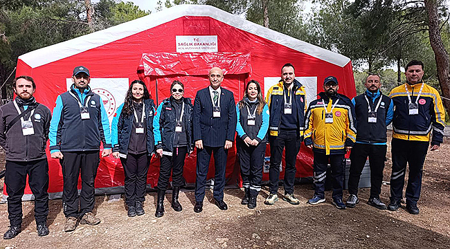 İL SAĞLIK MÜDÜRÜ GÖRGÜLÜ TÖRENLERE KATILDI