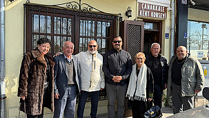 İYİ PARTİ ÇANAKKALE İL YÖNETİMİ'NDEN KENT KONSEYİ'NE ZİYARET