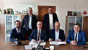 KEPEZ'DE BARAJ SUYU İÇİN SÖZLEŞME İMZALANDI