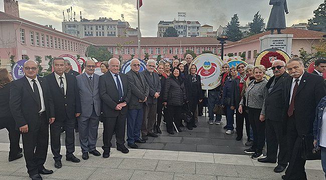 ÖĞRETMEN OKULLARI'NIN 178. YILDÖNÜMÜ YKKED ÇANAKKALE ŞUBESİ TARAFINDAN KUTLANDI