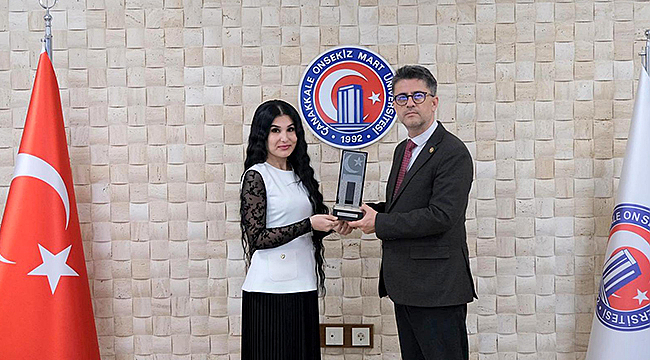 URGENCH DEVLET ÜNİVERSİTESİ'NDEN ÇOMÜ'YE AKADEMİK ZİYARET