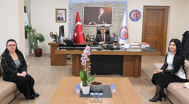 URGENCH DEVLET ÜNİVERSİTESİ'NDEN ÇOMÜ'YE AKADEMİK ZİYARET