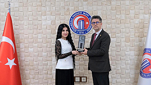 URGENCH DEVLET ÜNİVERSİTESİ'NDEN ÇOMÜ'YE AKADEMİK ZİYARET