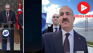 1915 ÇANAKKALE KÖPRÜSÜ'NDEN 5G BAĞLANTISIYLA TARİHİ TÖRENE KATILIM