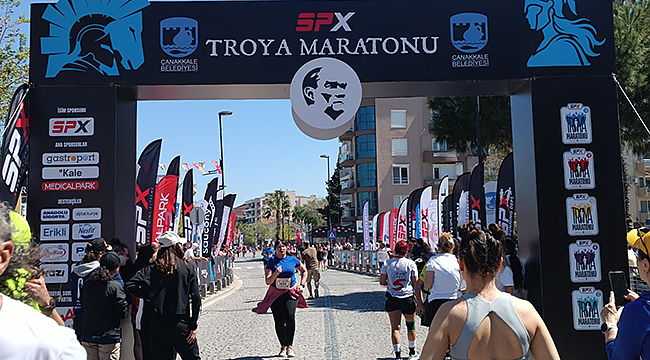 2. TROYA MARATONU TAMAMLANDI
