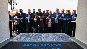 ALP MERCAN ETÜT MERKEZİ VE BİSİKLETLİ YAŞAM PARKI HİZMETE AÇILDI