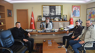 BAŞKAN ERTUĞRUL'A HAYIRLI OLSUN ZİYARETİ