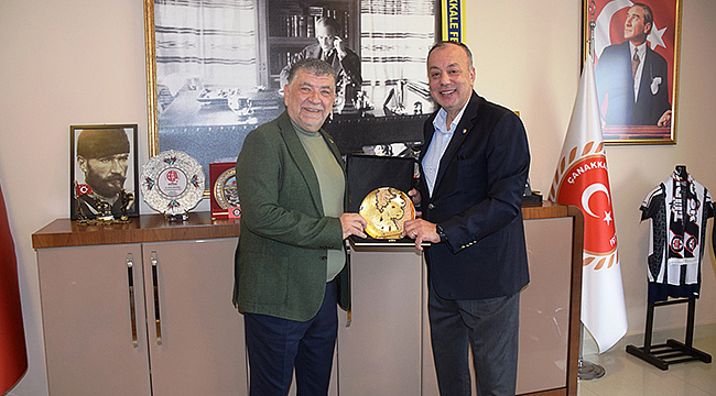 BAŞKAN SEMİZOĞLU, İL GENEL MECLİS BAŞKANI HALİL ERTUĞRUL'U ZİYARET ETTİ