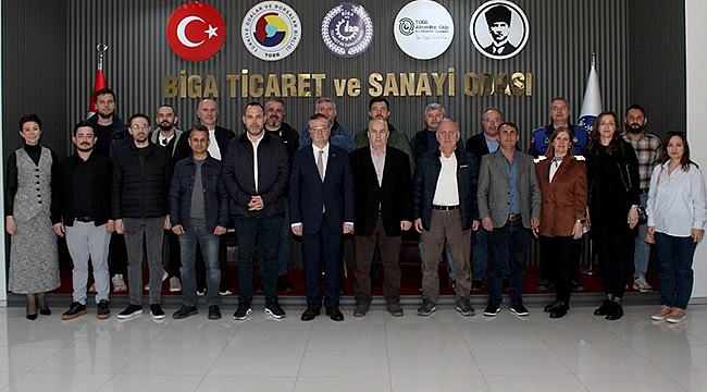 BİGA TSO EV SAHİPLİĞİNDE SEKTÖREL DEĞERLENDİRME TOPLANTISI YAPILDI