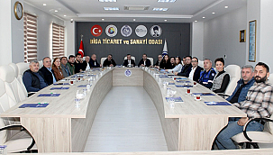 BİGA TSO EV SAHİPLİĞİNDE SEKTÖREL DEĞERLENDİRME TOPLANTISI YAPILDI