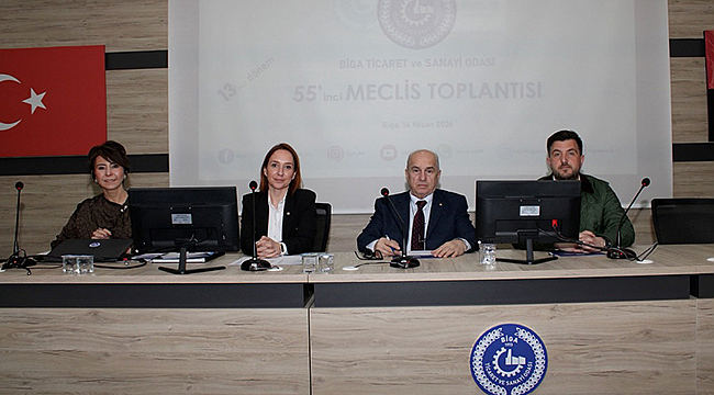 BİGA TSO MECLİS TOPLANTISI GERÇEKLEŞTİRİLDİ