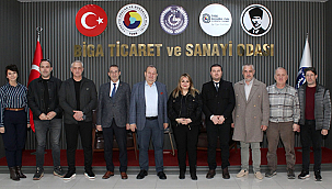 BİGA VERGİ DAİRESİ'NDEN BİGA TSO'YA ZİYARET
