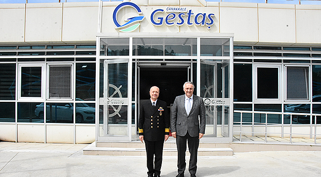 BOĞAZ VE GARNİZON KOMUTANI MUSTAFA BİÇEN'DEN GESTAŞ' NEZAKET ZİYARETİ