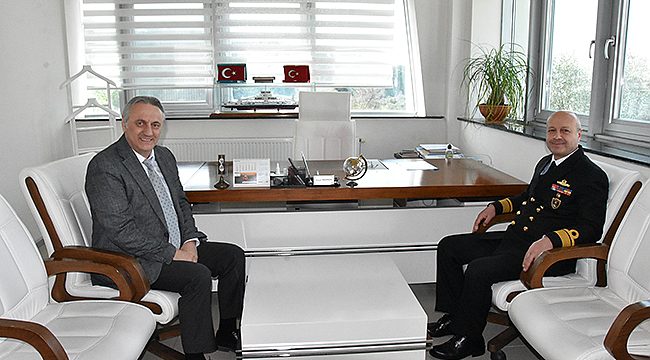 BOĞAZ VE GARNİZON KOMUTANI MUSTAFA BİÇEN'DEN GESTAŞ' NEZAKET ZİYARETİ