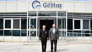 BOĞAZ VE GARNİZON KOMUTANI MUSTAFA BİÇEN'DEN GESTAŞ' NEZAKET ZİYARETİ