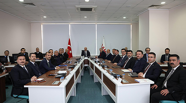 ÇANAKKALE'DE İL GÜVENLİK VE ASAYİŞ TOPLANTISI GERÇEKLEŞTİRİLDİ