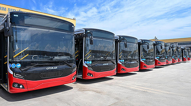 ÇANAKKALE'DE KENT İÇİ ULAŞIM GÜÇLENİYOR: 13 YENİ OTOBÜS HİZMETE BAŞLADI