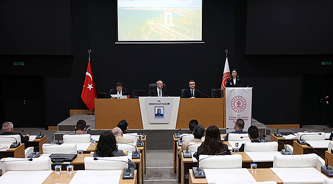 ÇANAKKALE'NİN TANITIMI İÇİN 2026 YILI İLK TOPLANTISI YAPILDI