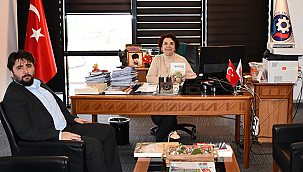 ÇANAKKALE SAVAŞLARI ENSTİTÜSÜ MÜDÜRÜ UTKAN EMRE ER, ÇTSO'YU ZİYARET ETTİ