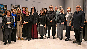 "ÇANAKKALE SERAMİKLERİNE İSTANBUL'DAN BAKMAK" SERGİSİ AÇILDI