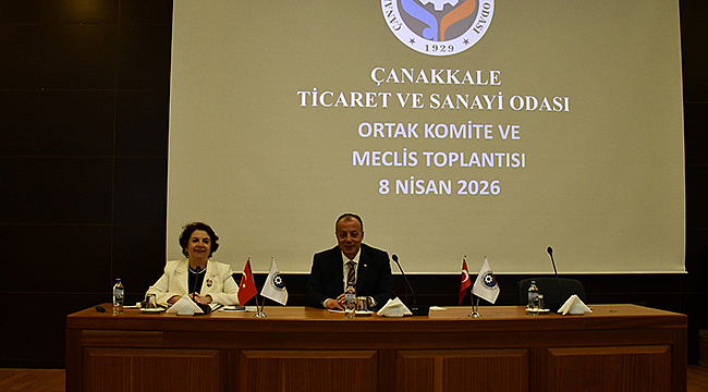 ÇANAKKALE TİCARET VE SANAYİ ODASI ORTAK KOMİTE TOPLANTISI YAPILDI