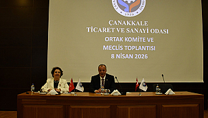 ÇANAKKALE TİCARET VE SANAYİ ODASI ORTAK KOMİTE TOPLANTISI YAPILDI