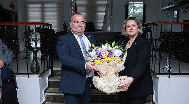 CHP KEPEZ BELDE BAŞKANLIĞI'NDAN ÇANAKKALE BAROSU'NA ZİYARET