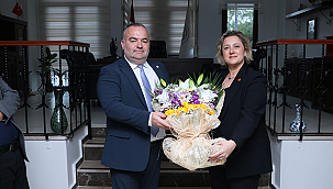 CHP KEPEZ BELDE BAŞKANLIĞI'NDAN ÇANAKKALE BAROSU'NA ZİYARET