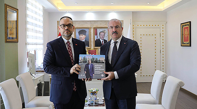 CUMHURBAŞKANLIĞI İLETİŞİM BAŞKANLIĞI'NDAN VALİ TORAMAN'A ZİYARET