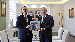 CUMHURBAŞKANLIĞI İLETİŞİM BAŞKANLIĞI'NDAN VALİ TORAMAN'A ZİYARET