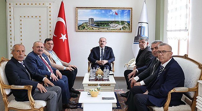 GÖKÇEADA HEYETİNDEN VALİ TORAMAN'A ZİYARET